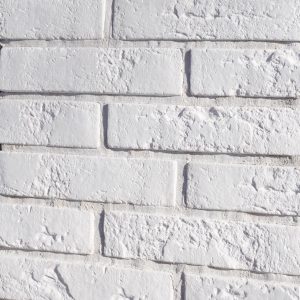Декоративный кирпич Рустик белый