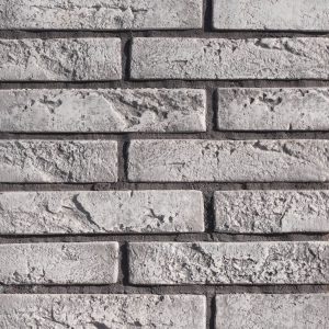 Декоративный кирпич Рустик серый пепел