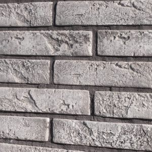 Декоративный кирпич Рустик серый пепел