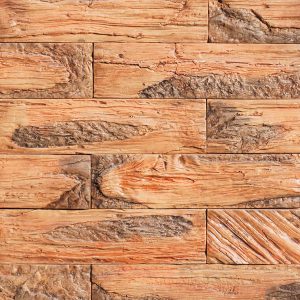 Декоративный кирпич Древесный скол бежевый