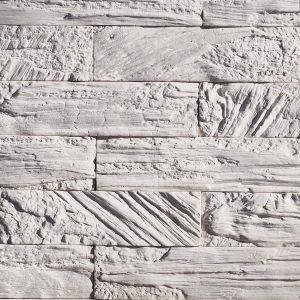 Декоративный кирпич Древесный скол белый