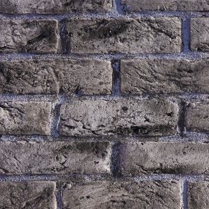 Декоративный кирпич Шамотный графит