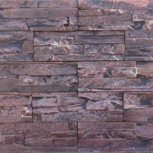 Декоративный бетонный сланец Скалистый темная охра