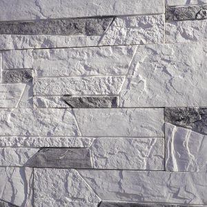 Гипсовый сланец Пещерная Брекчия белый микс